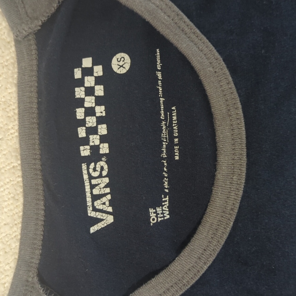Vans Raglan tee xs - Picture 3 of 4